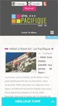 Mobile Screenshot of hotel-lepacifique-riom.com